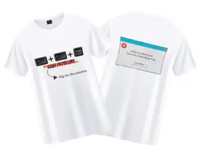 Tricou personalizat - Ctrl + Alt + Del Your Problems – Flip for the Solution!